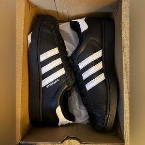 adidas - Superstar Black and White Sneakers - US11